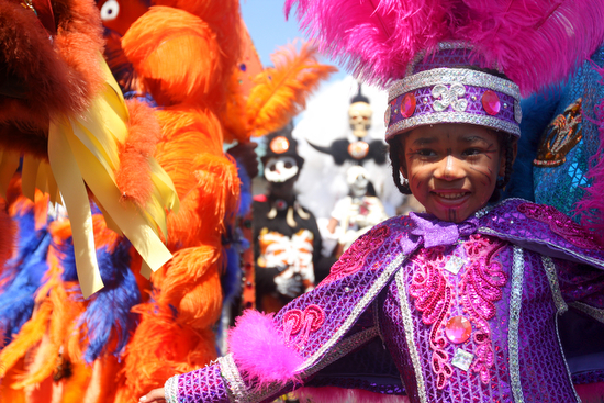 Mardi Gras Indians - youth