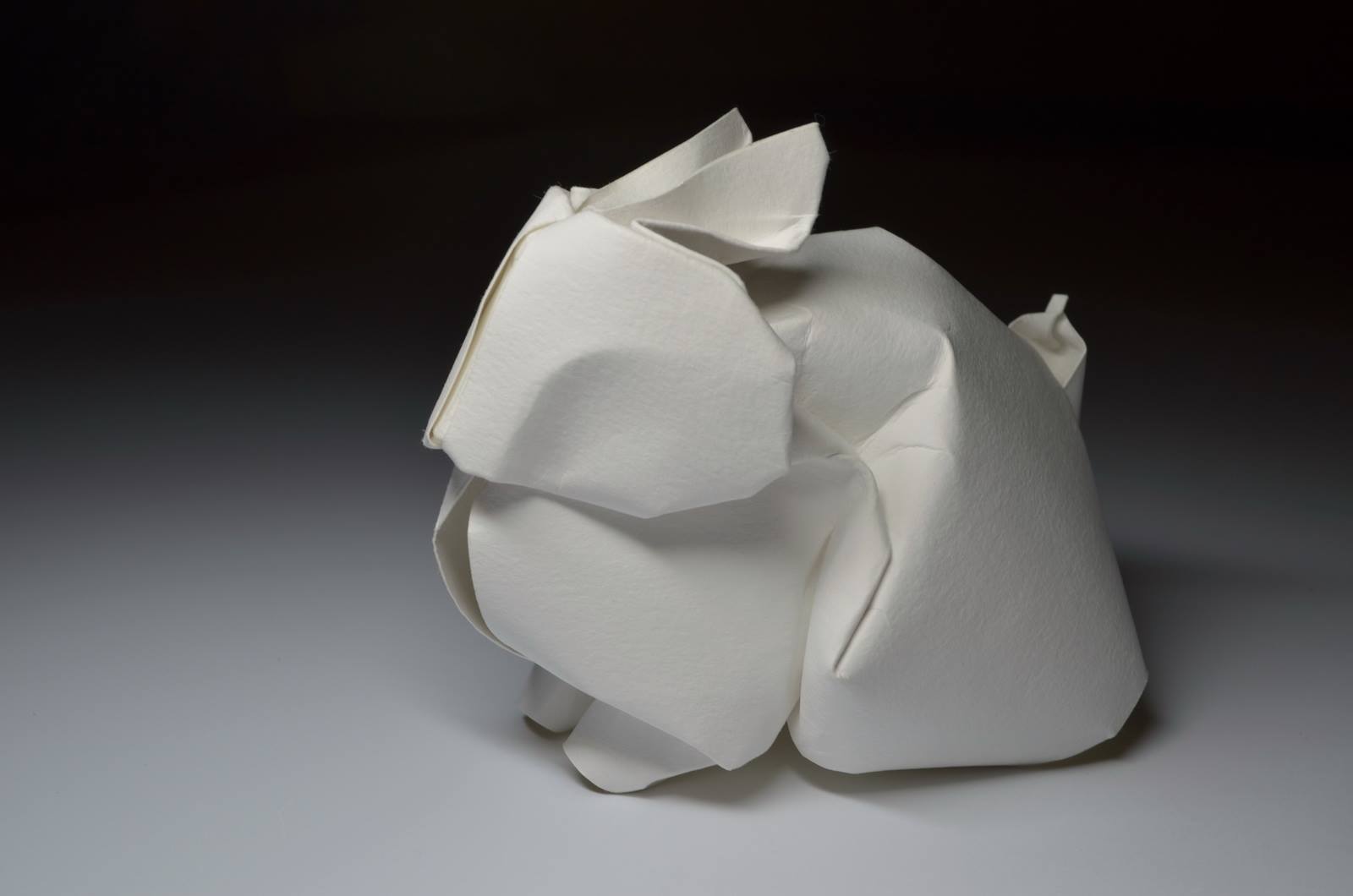 Hoàng Tiến Quyết Wet Fold Origami Rabbit