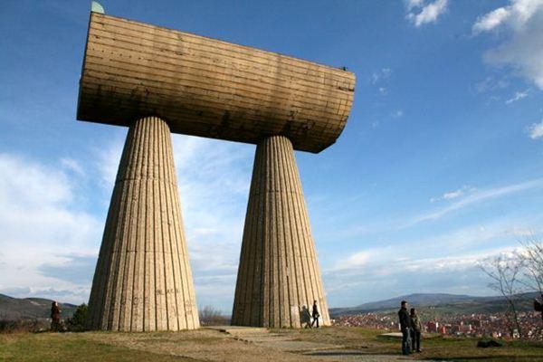 Abandoned Yugoslavian Monuments - Serbia - Kosovska Mitrovica Monument