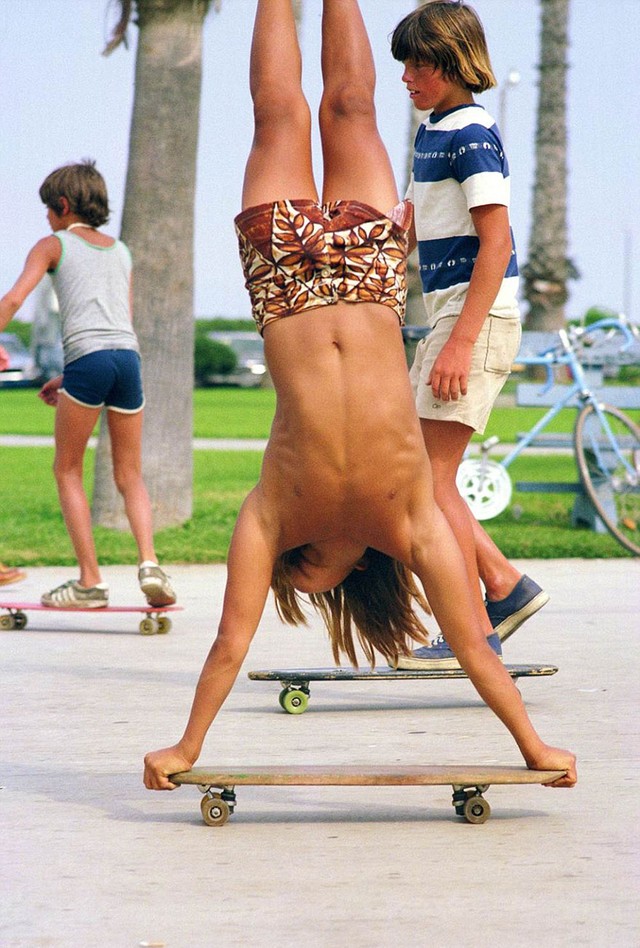 Skate Scene California 70s - skate kid