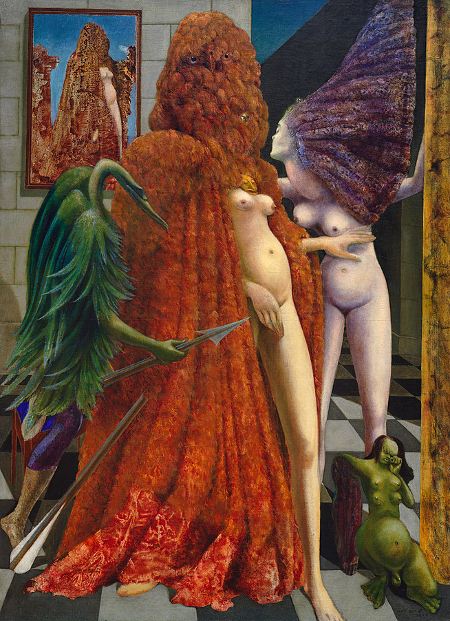 Max Ernst - Attirement of the Bride