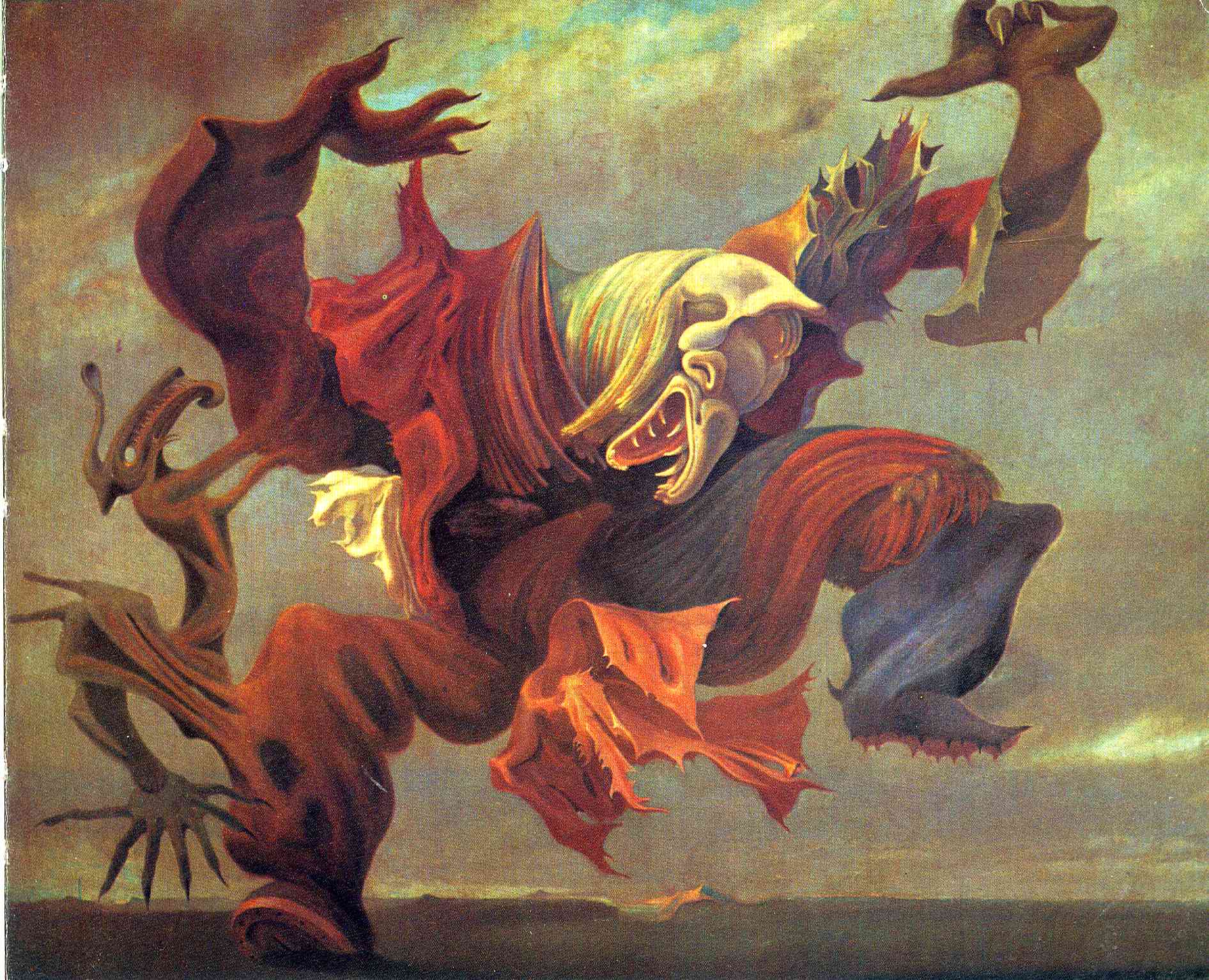 Max Ernst - The Angel of the home or the Triumph of Surrealism