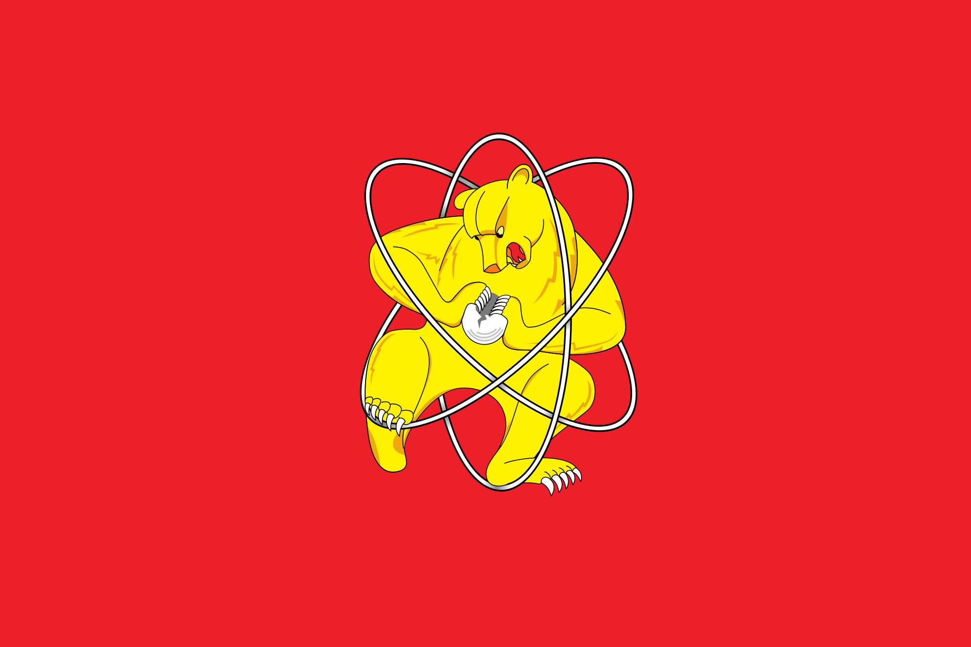 Zheleznogorsk-Flag-Bear-Wrestling-Atom.png