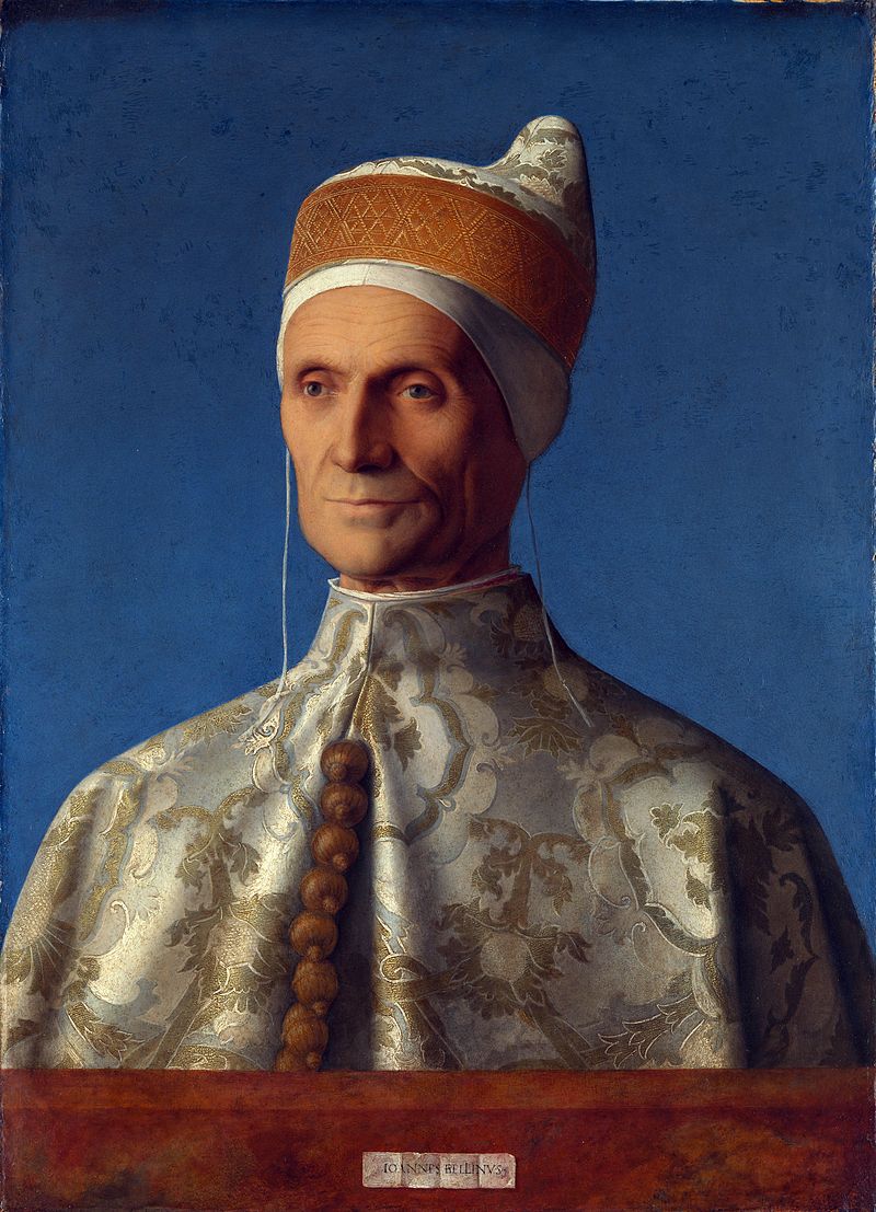 Portrait of Leonardo Loredan (1501) by Giovanni Bellini