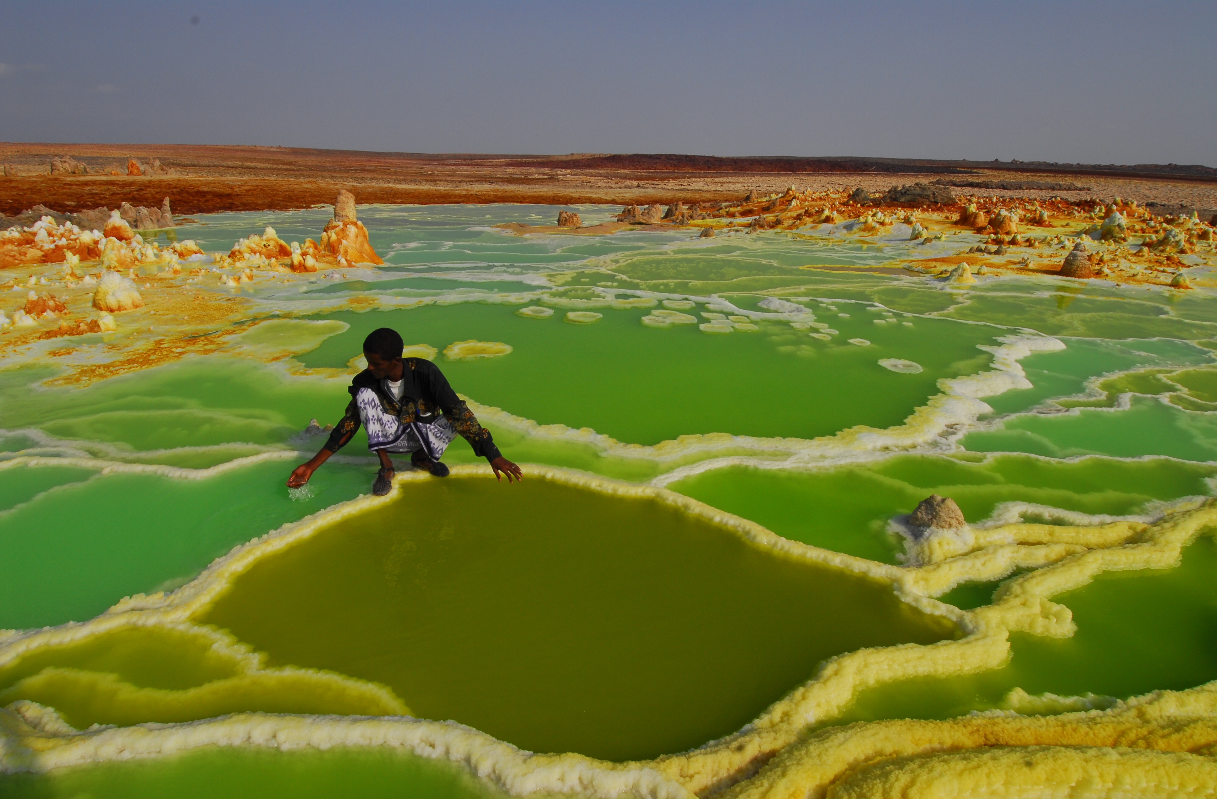 Image result for dallol ethiopia ghost town