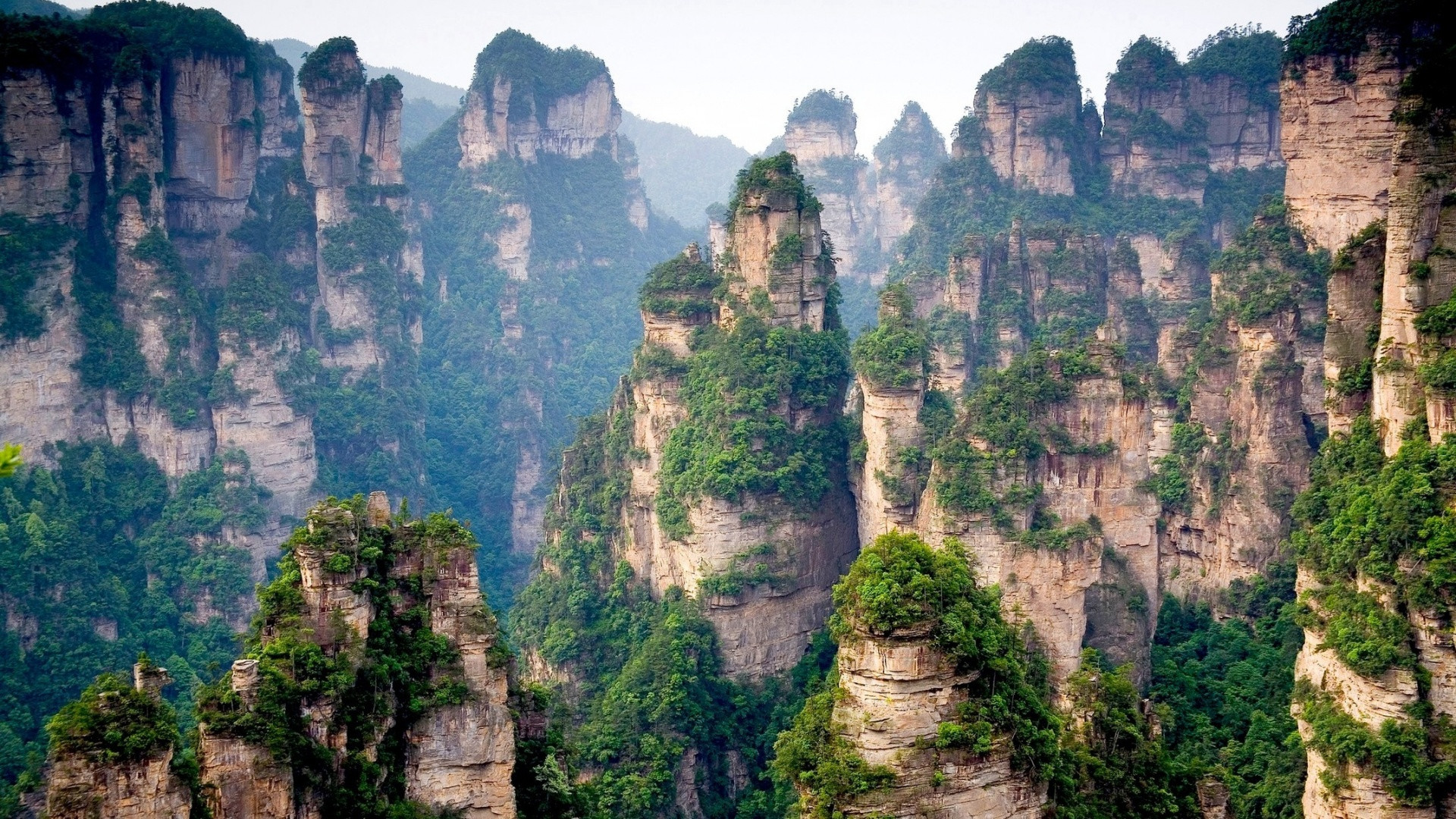 Tianzi Mountains China 2