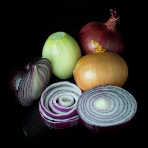 selection of onion species
