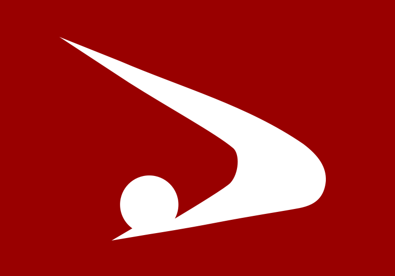 Japan Flags Akita Prefecture