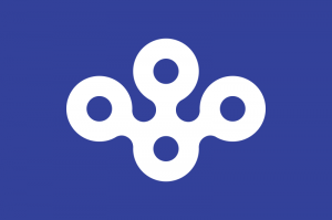 Japan Flags Osaka Prefecture
