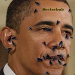 Obama Fly Face Demon - shapeshifting alien