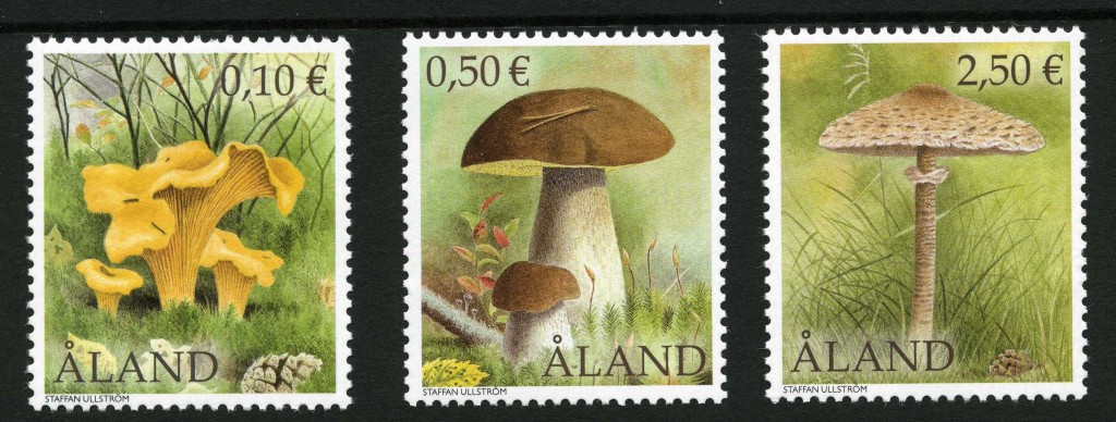 Strange Stamps - Fungus - Aland Islands