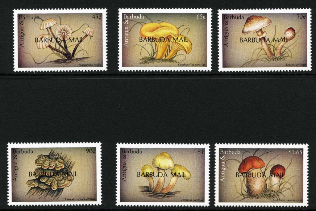Strange Stamps - Fungus - Antigua 2