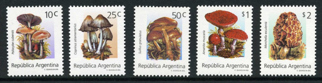 Strange Stamps - Fungus - Argentina
