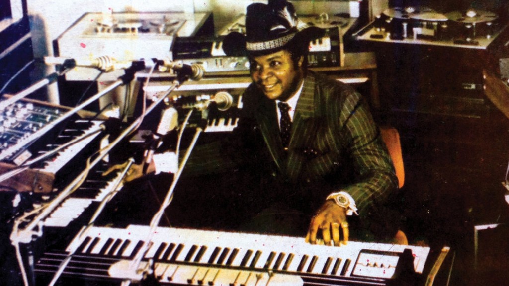 William Onyeabor - cowboy hat and synth