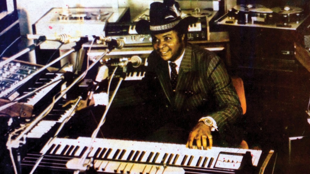 William Onyeabor - cowboy hat and synth