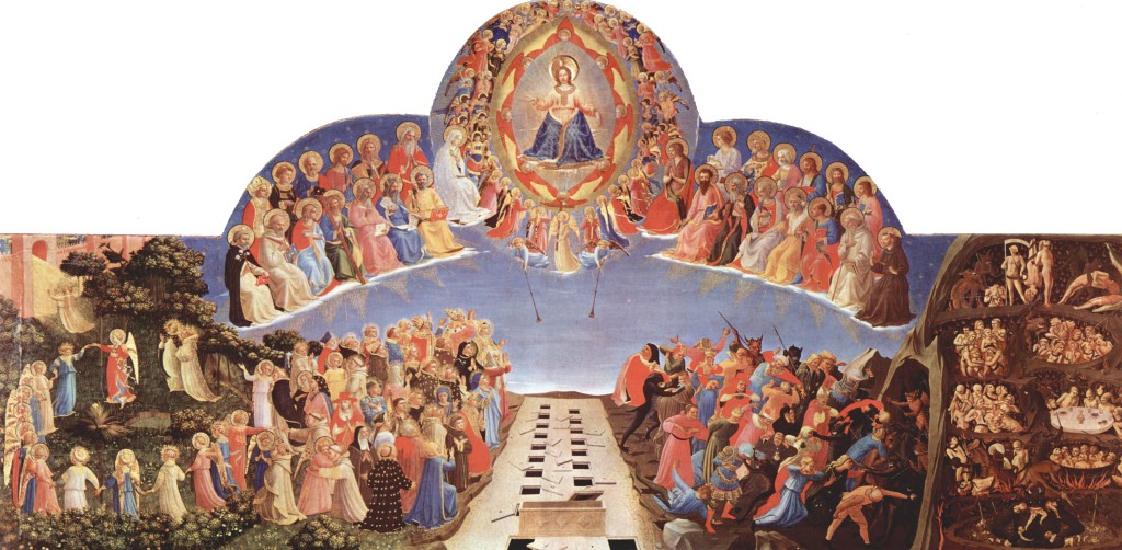 Doom Paintings Medieval - Last Judgement - Fra Angelico 1300s