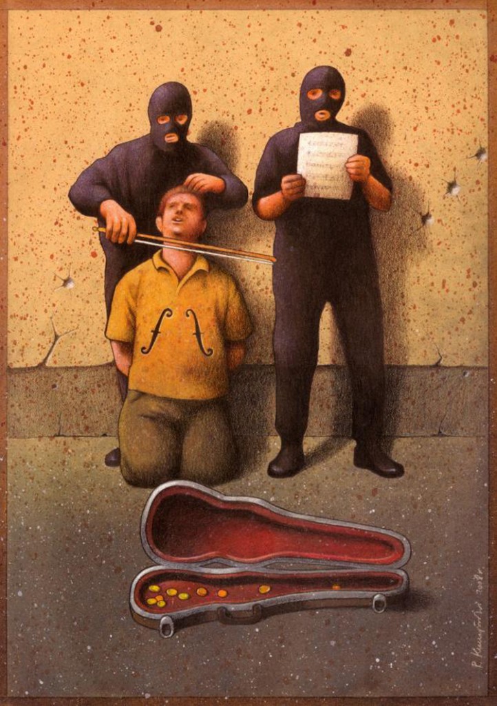 Pawel Kuczynski - Violin Decapitation