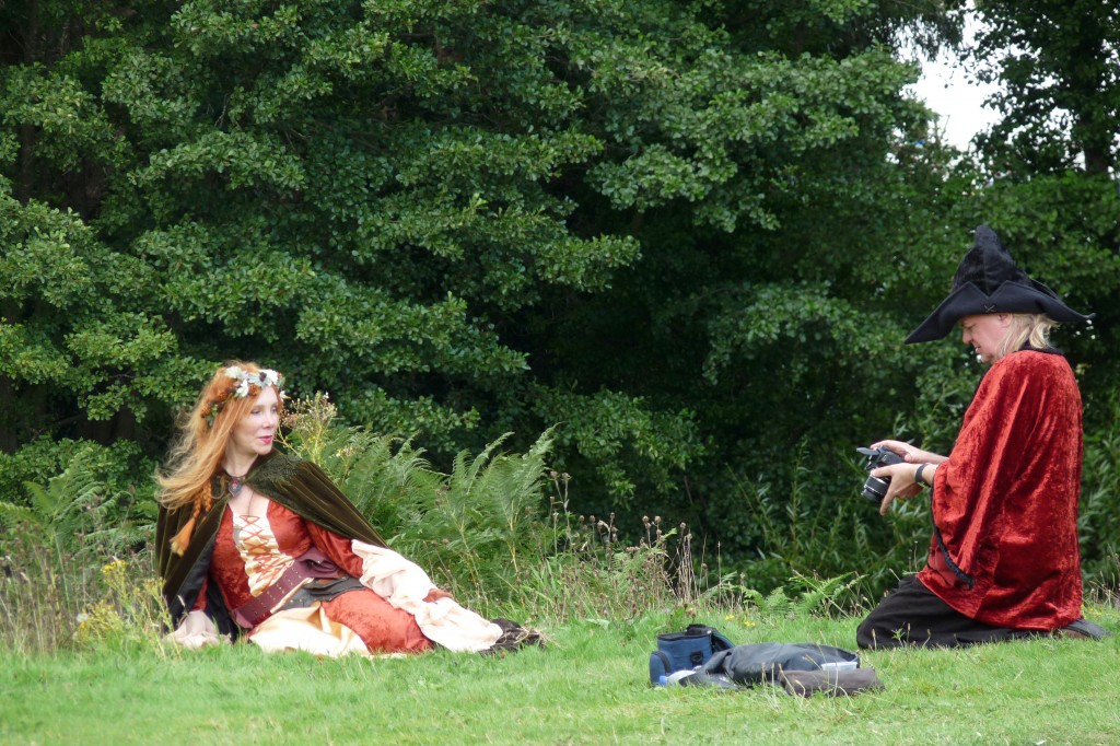 Herstmonceux Medieval Festival - poser