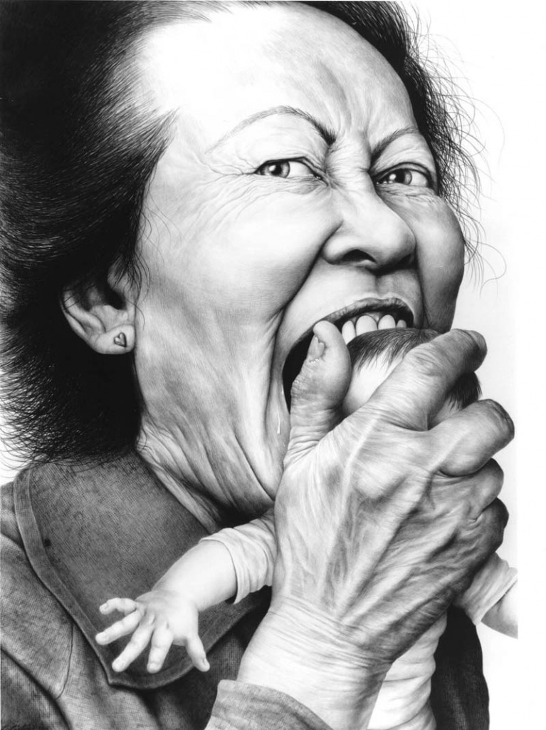 Laurie Lipton - child eater