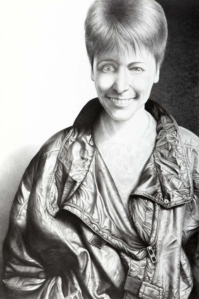 Laurie Lipton - self portrait