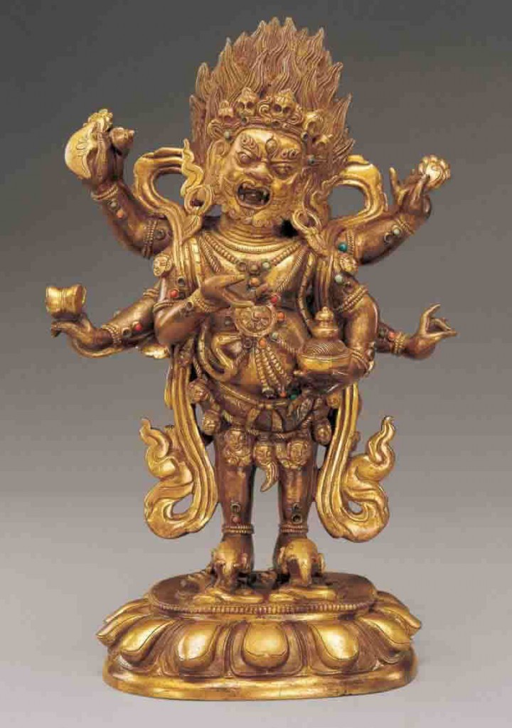 Mongolia Statues - Mongolian Mahakala Statue 4