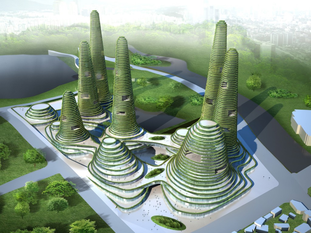 Gwanggyo Power Centre - MVRDV - design