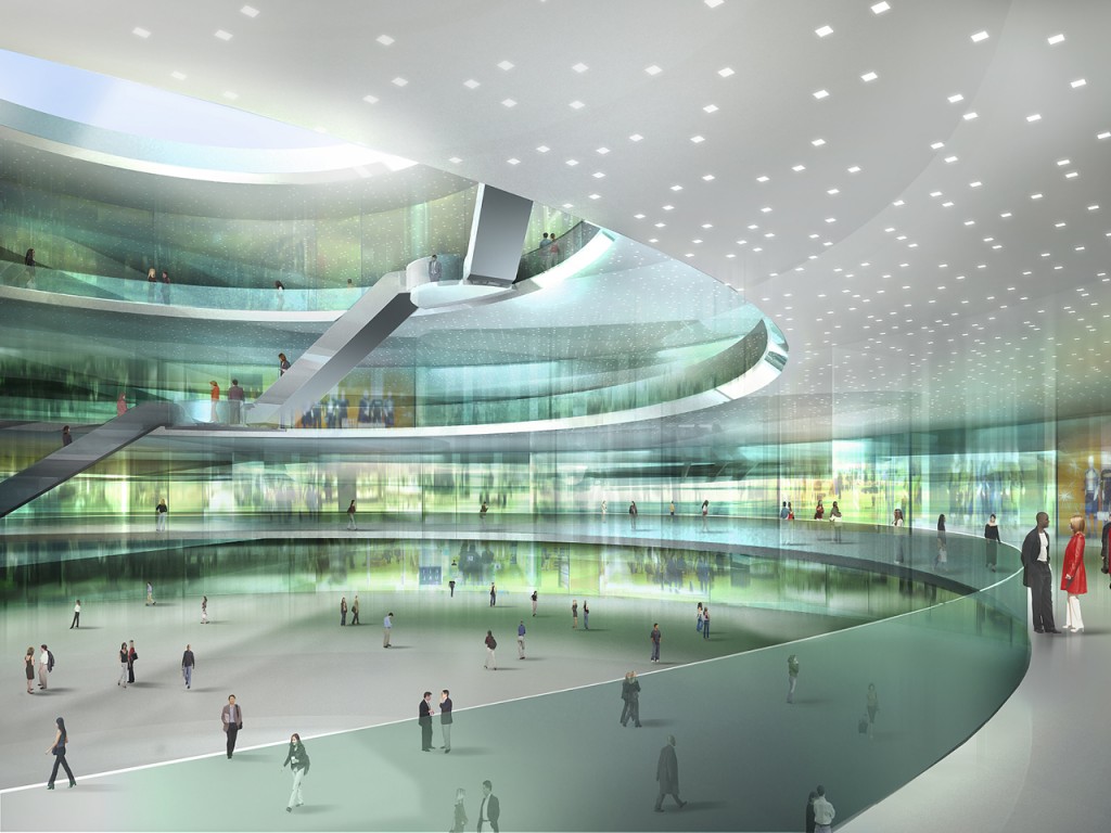 Gwanggyo Power Centre - MVRDV - interior