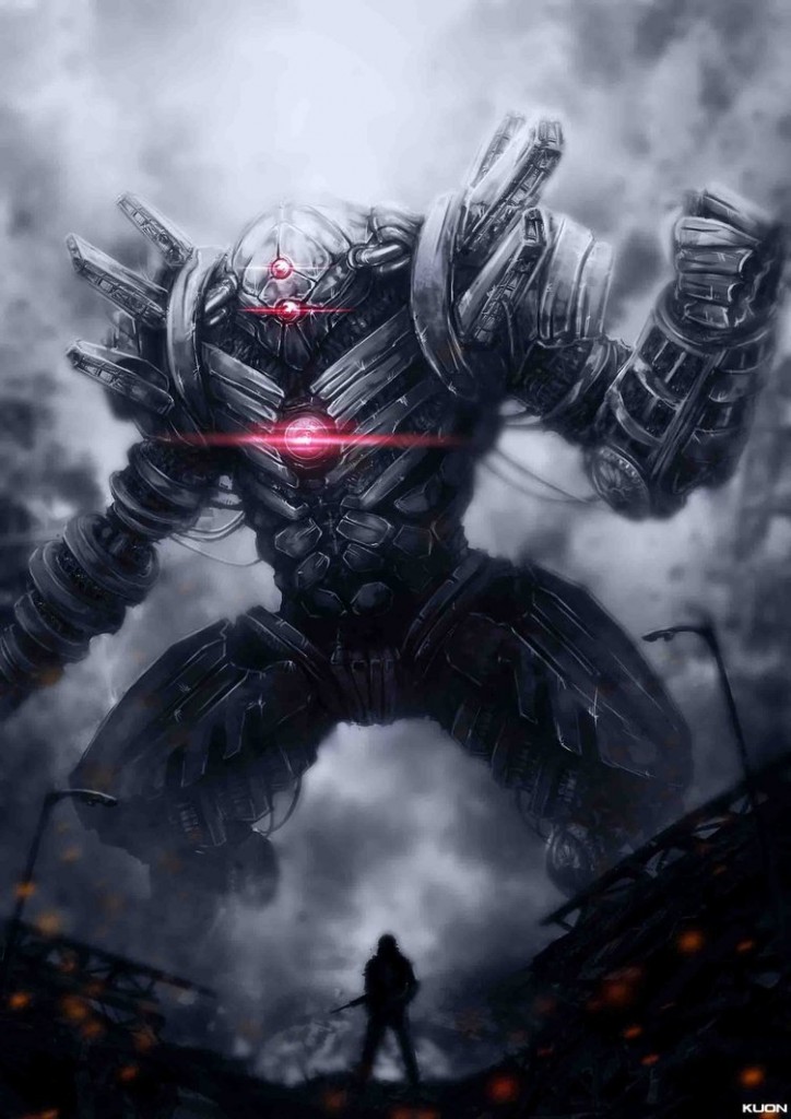 Ku-On - Soldier vs Robot