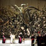 “The Resurrection”: Pope’s Intriguingly Sinister Sculpture